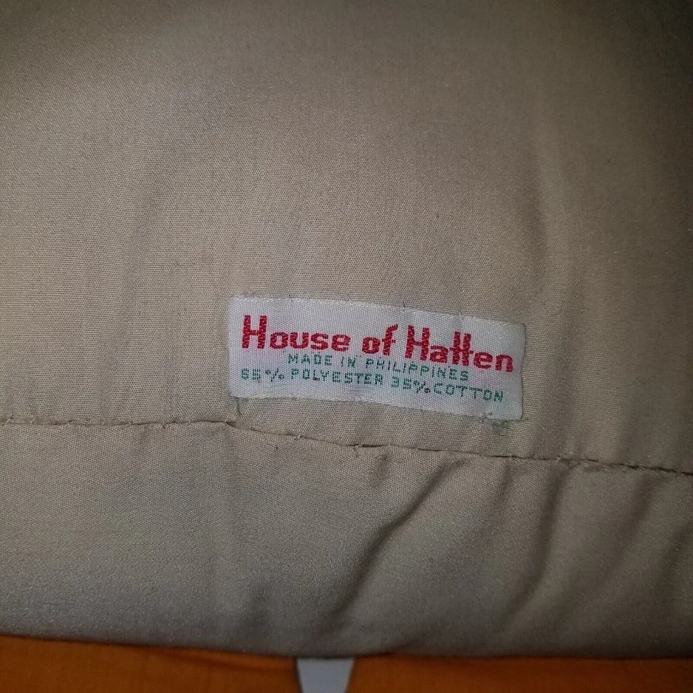 VTG House of Hatten Owl Decorative Pillow Plush 12